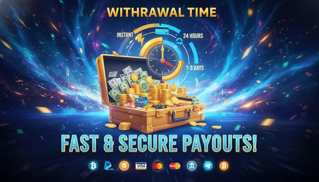 Gamdom casino 出金時間